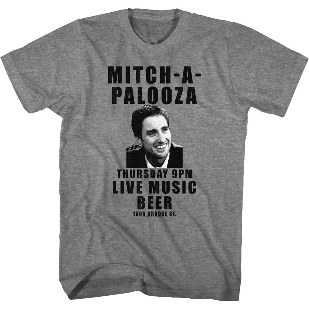 Mitchapalooza Poster Old School Tshirt